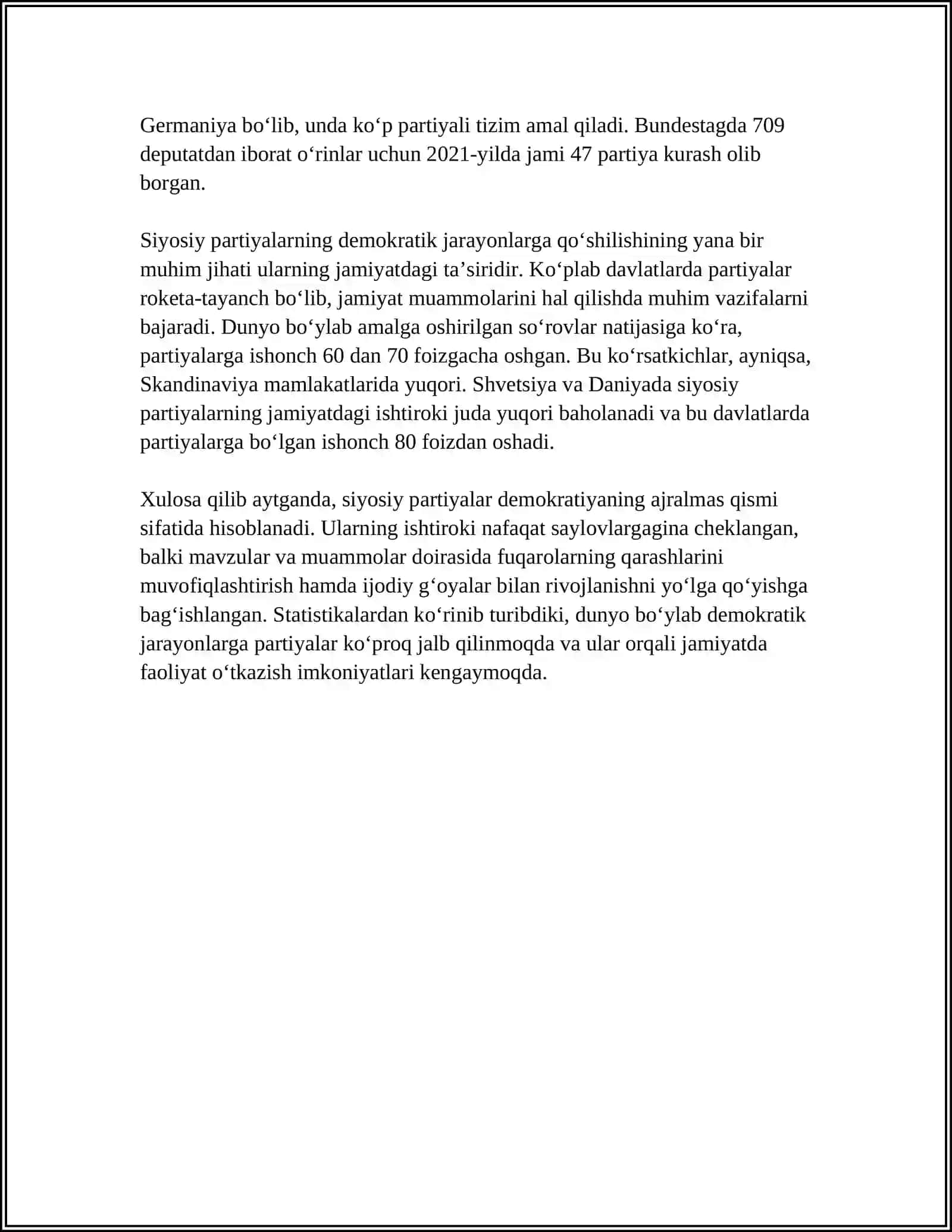 O‘ZBEKISTONDA SIYOSIY PARTIYALARNING VAZIFALARI 4