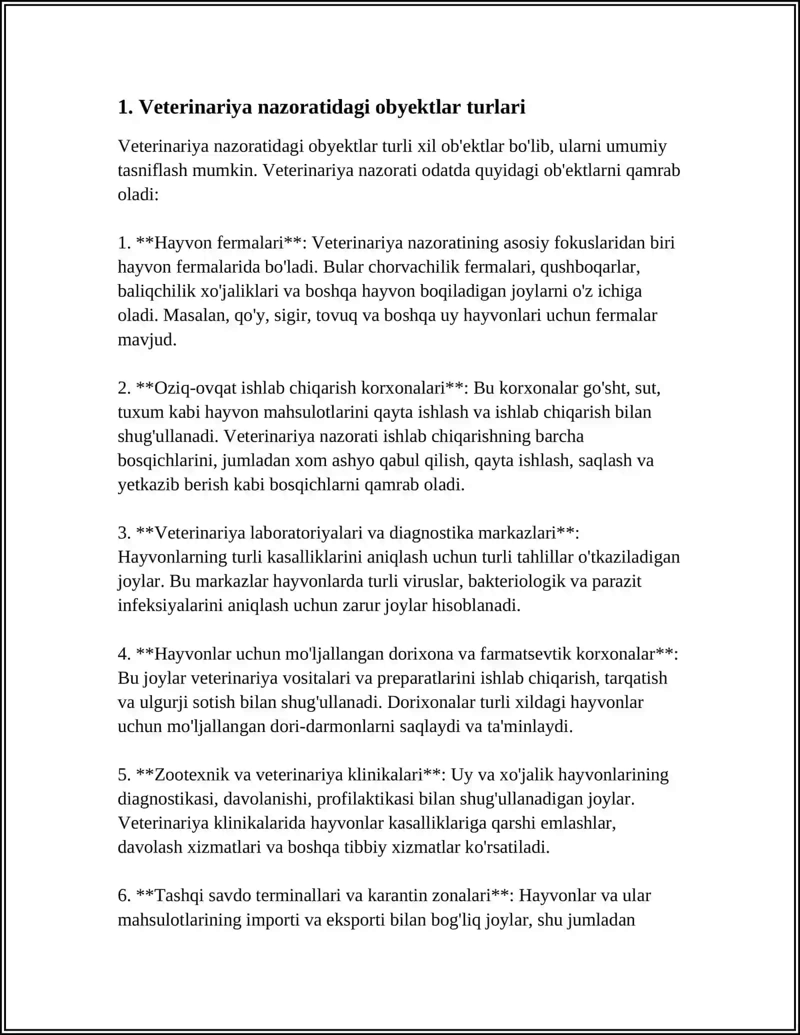 VETERINARIYA NAZORATIDAGI OBYEKTLARNING RADIOKIMYOVIY EKSPERTIZASI. RADIATSION XAVFSIZLIGI ASOSLARI 4