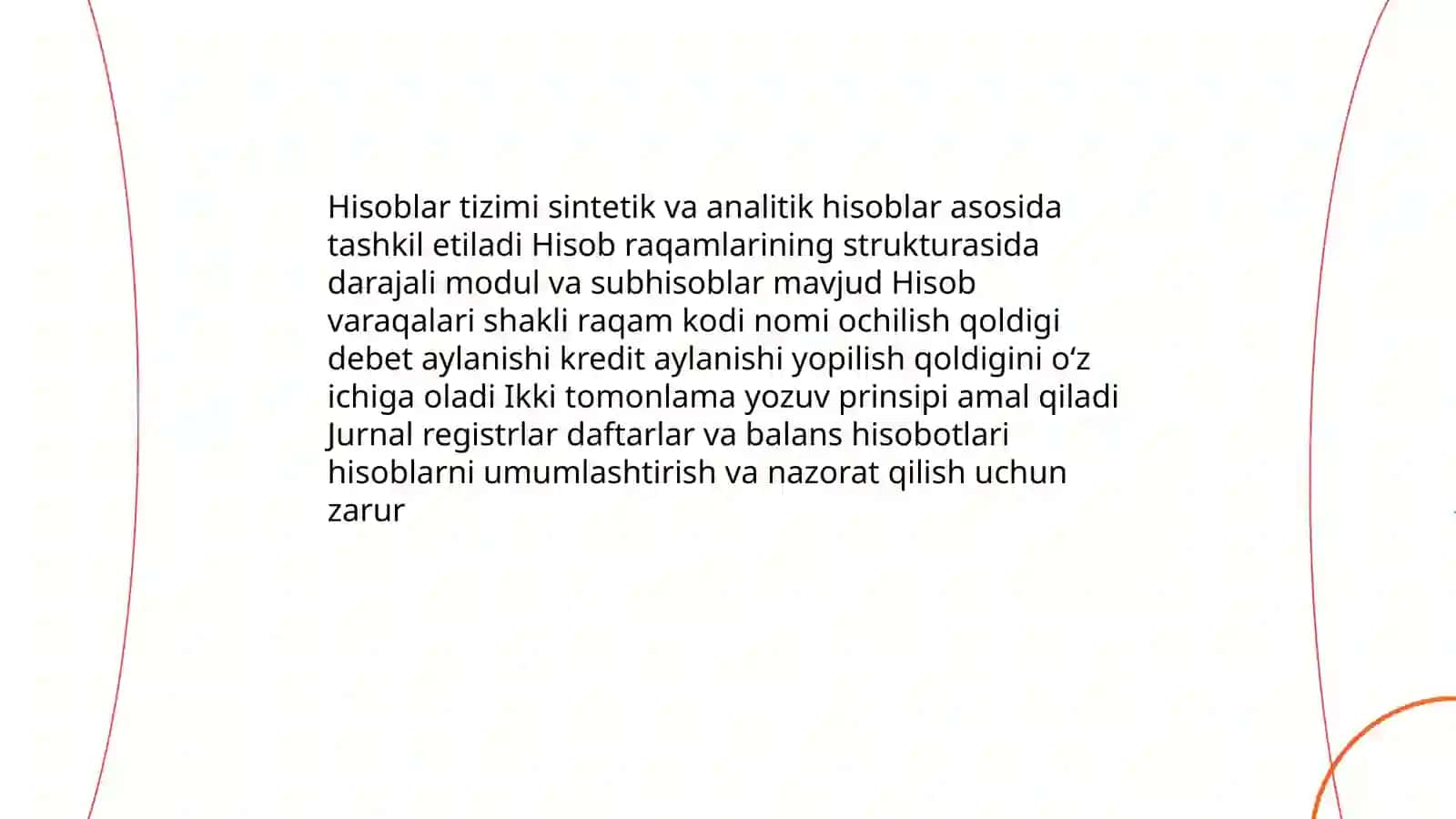 Bug'alteriya hisobini tashkil etish va yuritishga qoyiladigan talablar 4