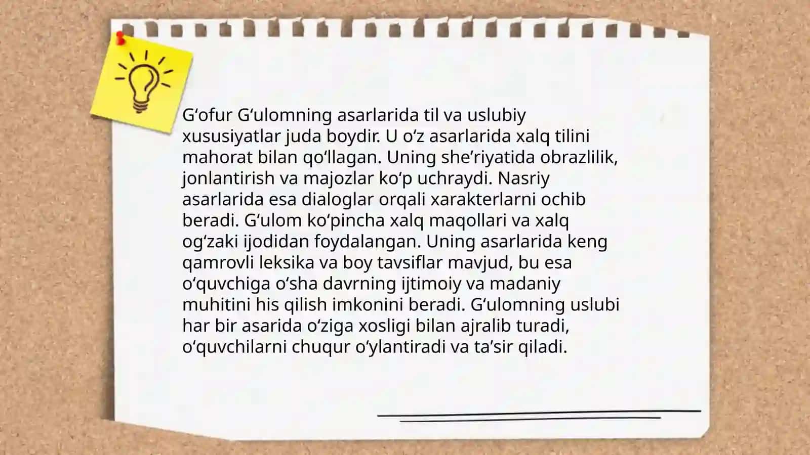XX ASR oʻzbek adabiyotining til xususiyatlari 4