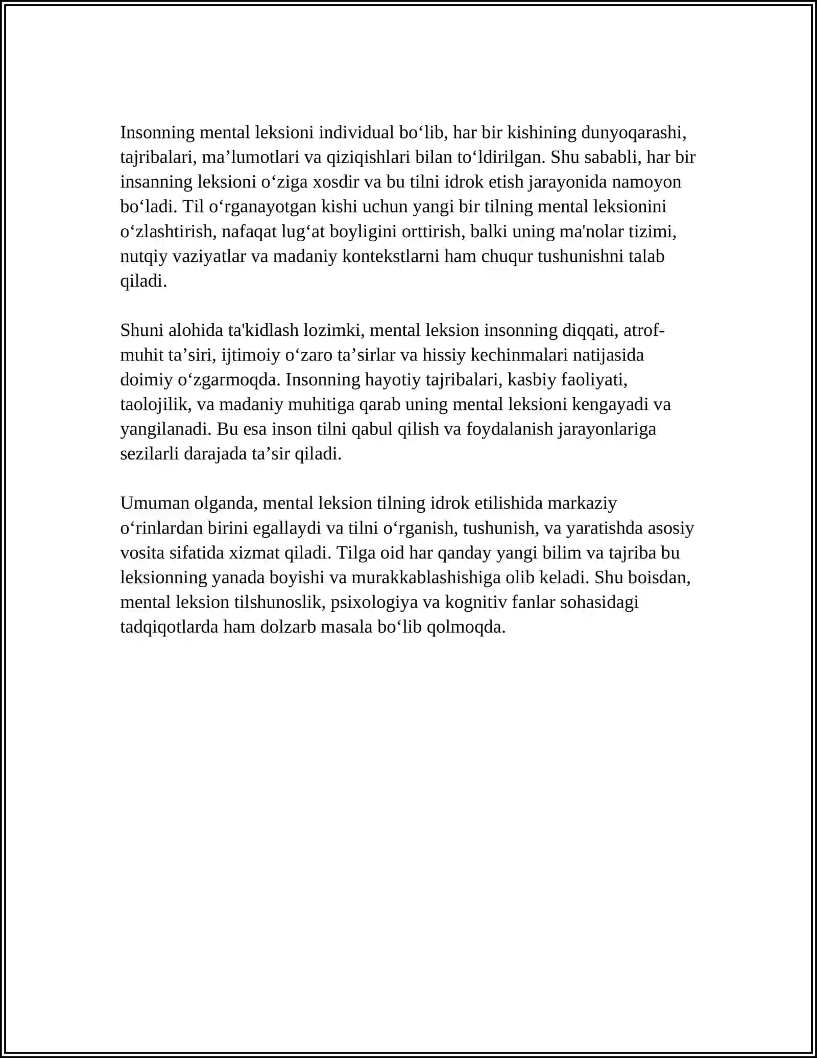MENTAL LEKSION VA TILNI IDROK ETISH JARAYONI 4