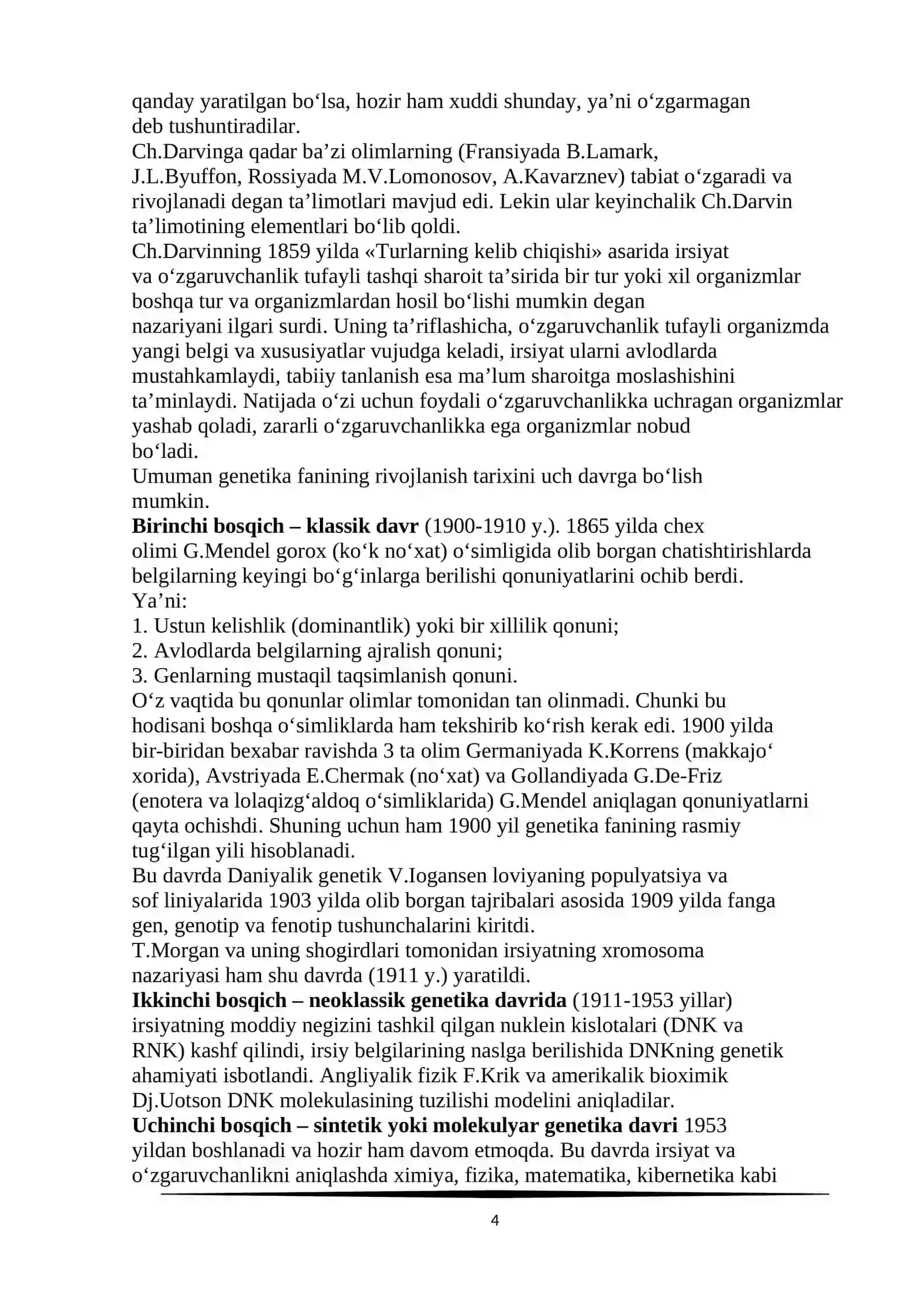 GENETIKA ASOSLARI 4