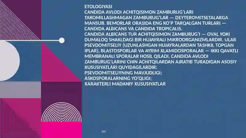 Zamburuģ infeksiyalari 4