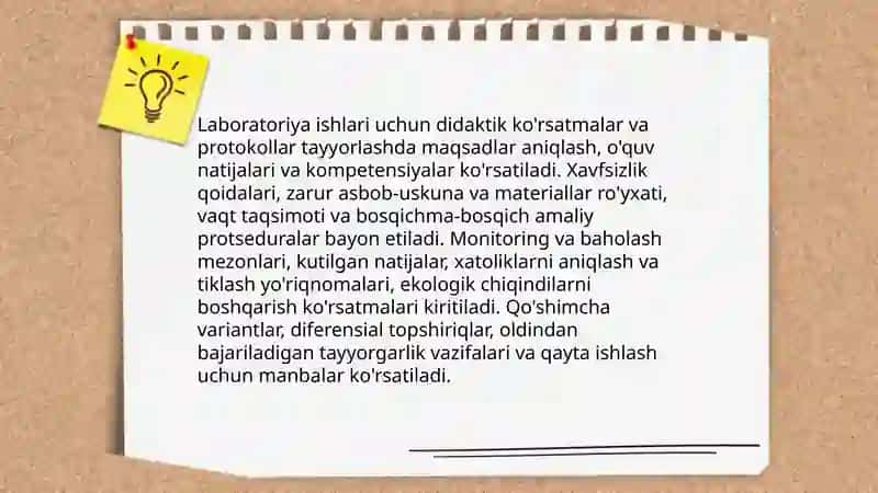 Biologiya fanida didaktik materiallar yaratish 4