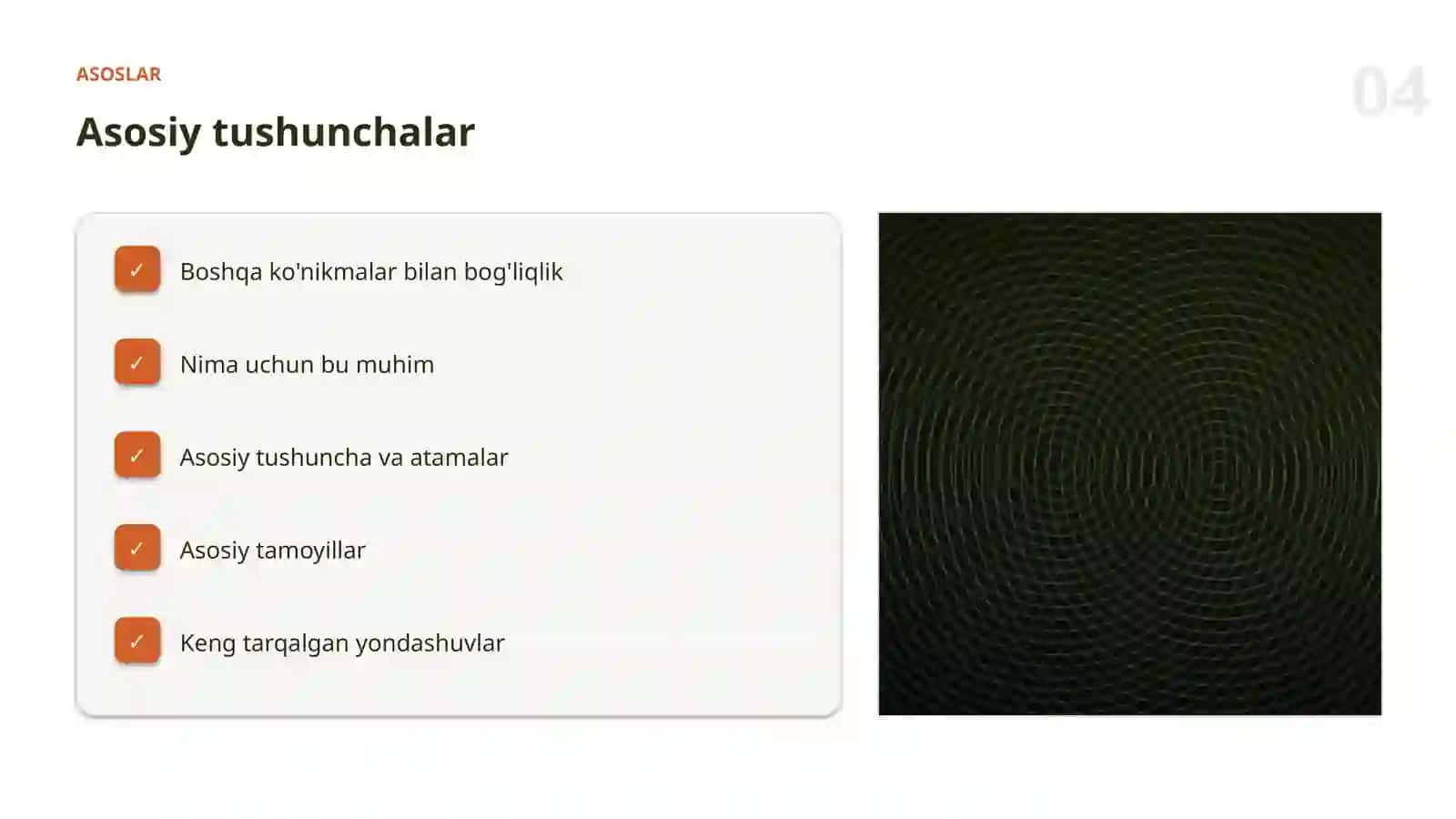 TUSHUNTIRILUVCHANLIK 4