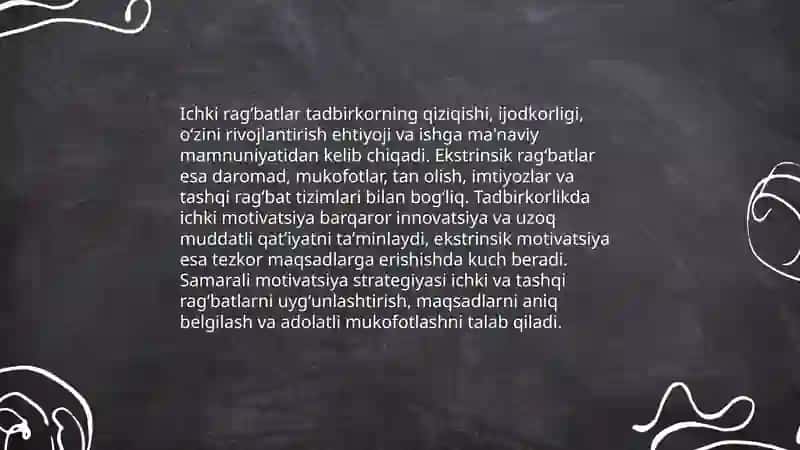 Tadbirkorlik Faoliyati Motivatsiyasi 4