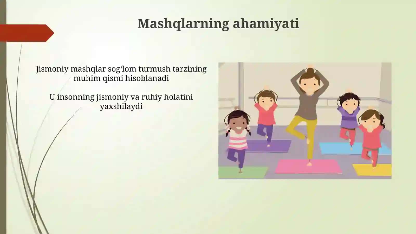 Jismoniy mashq tavsifi 4