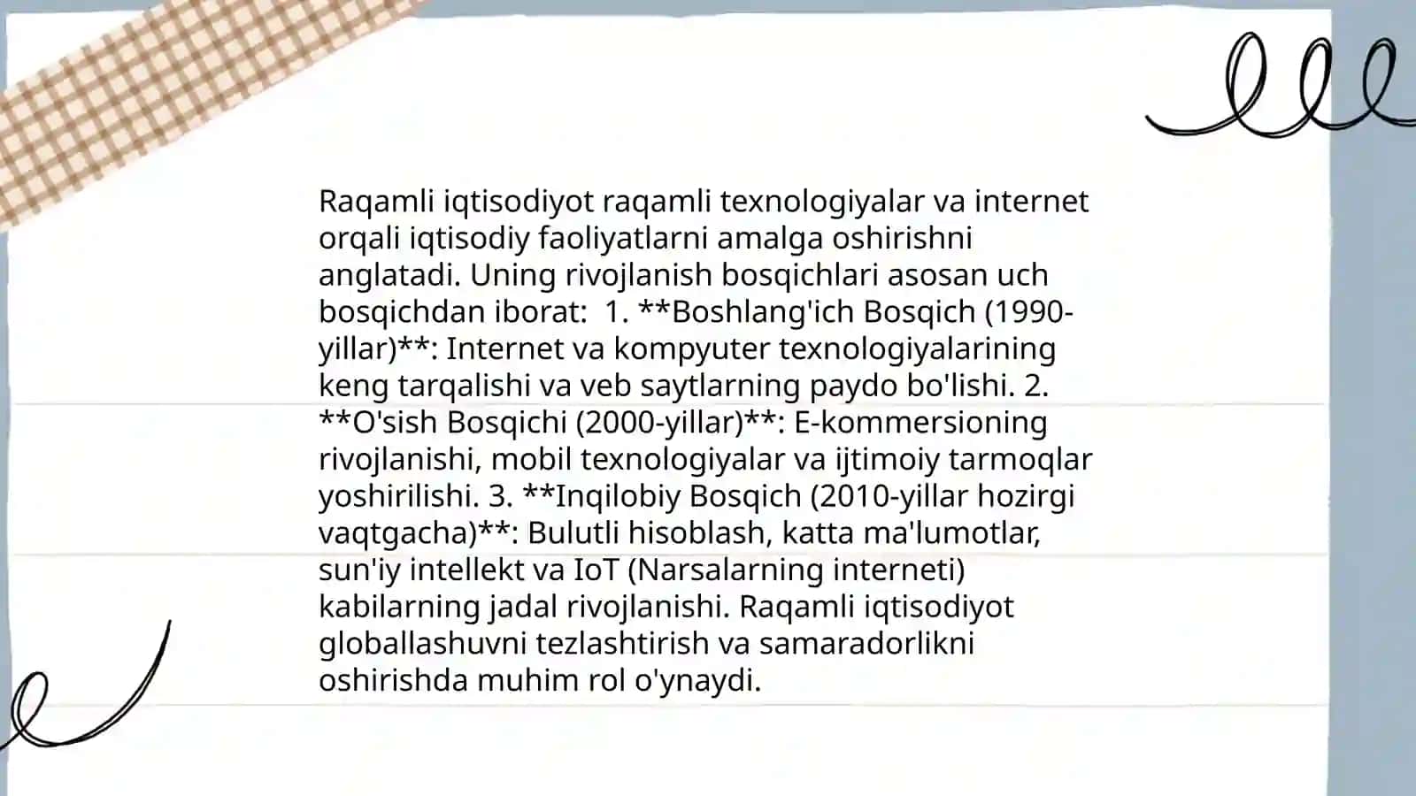 Iqtisodiyotda axborot-kommunikatsion texnologiyalar va tizimlar faniga kirish Ro'zmatova Xoljonoy 4