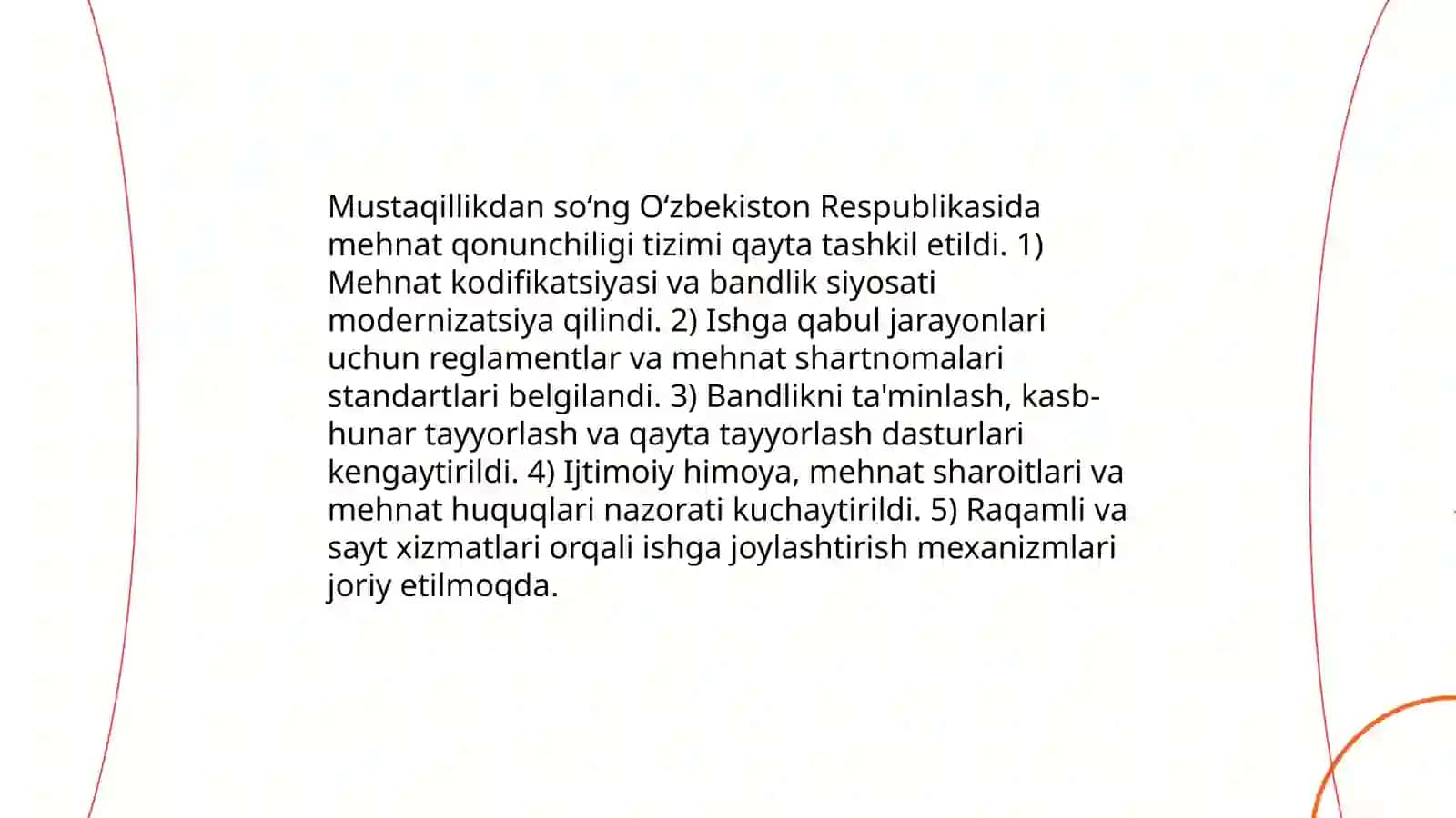O'zbekiston Respublikasida mehnat bozorining shakllanishi va ishsizlikning o'ziga xos xususiyatlari 4