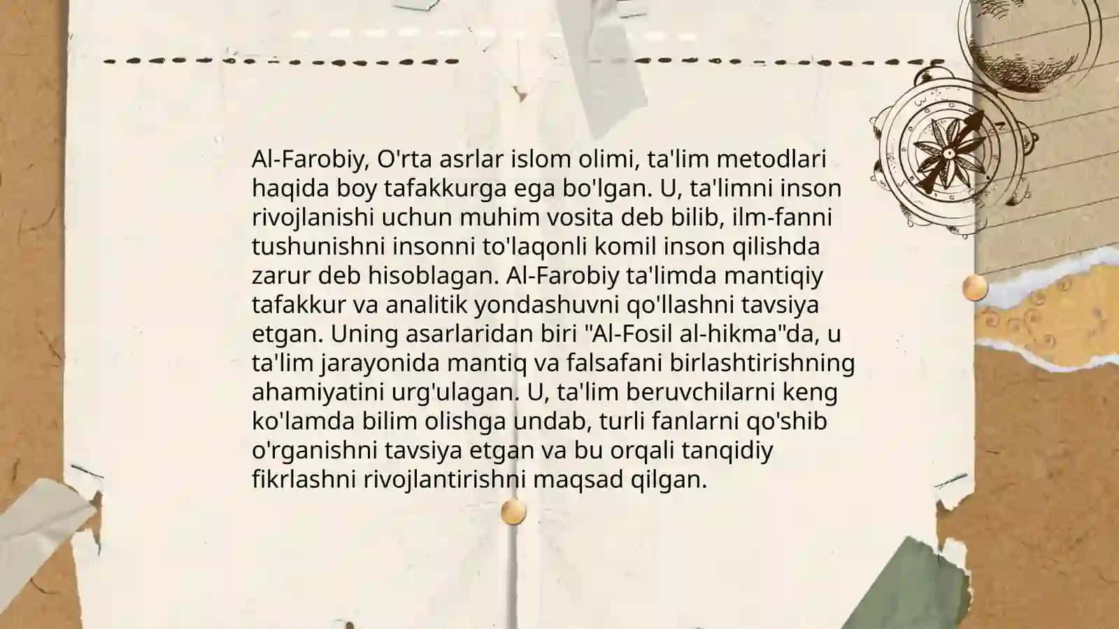 Sharq mutafakkirlari va boshlangʻich taʼlim 4