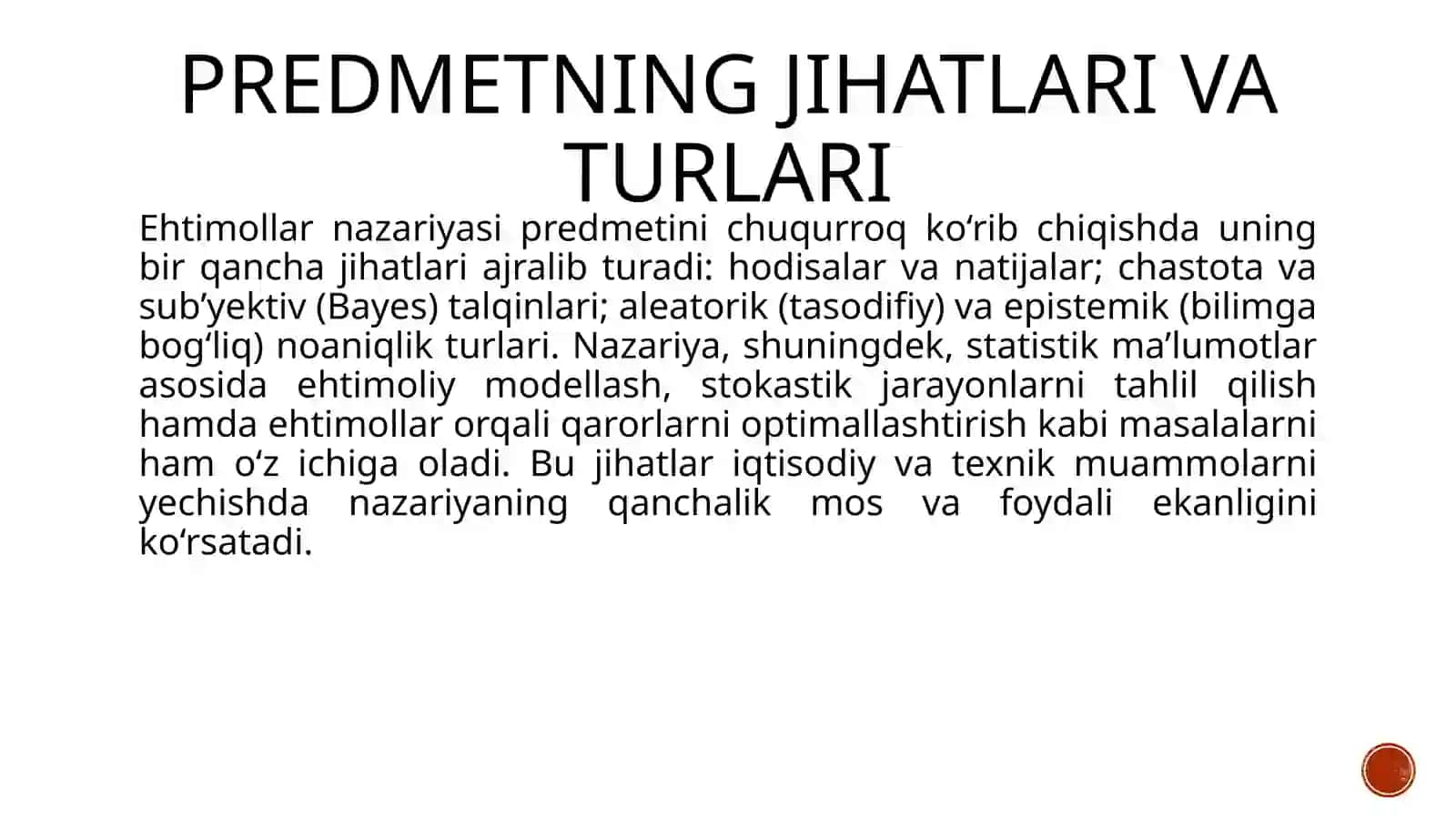 Ehtimollar nazariyasi 4