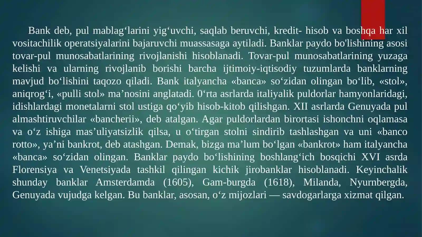 Mijozlar kreditga layoqatligini baholash xorij tajribasi 4