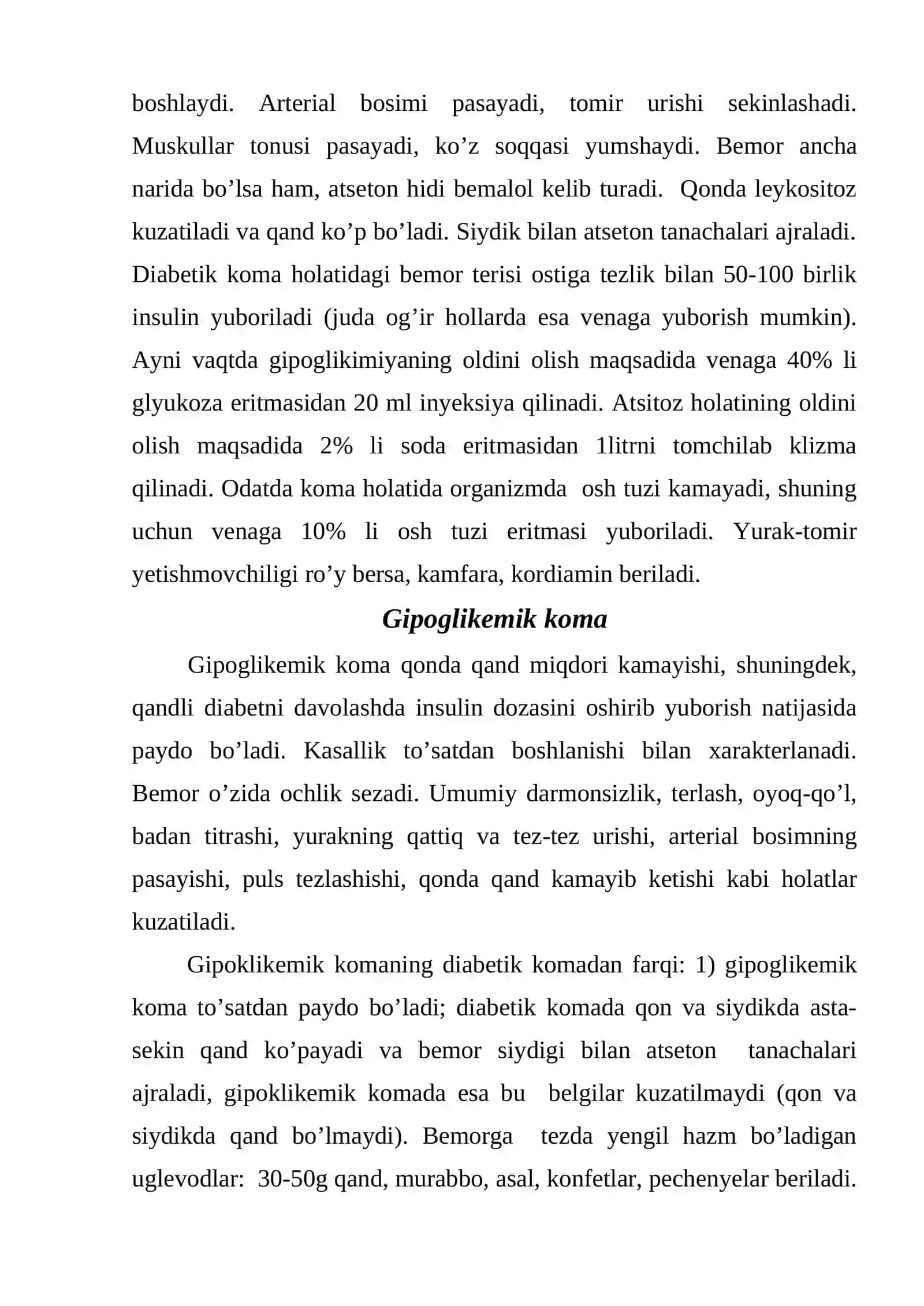 Endokren va modda almashinuvi kasalliklari Qandli diabet va bo’qoq kasalligi 4