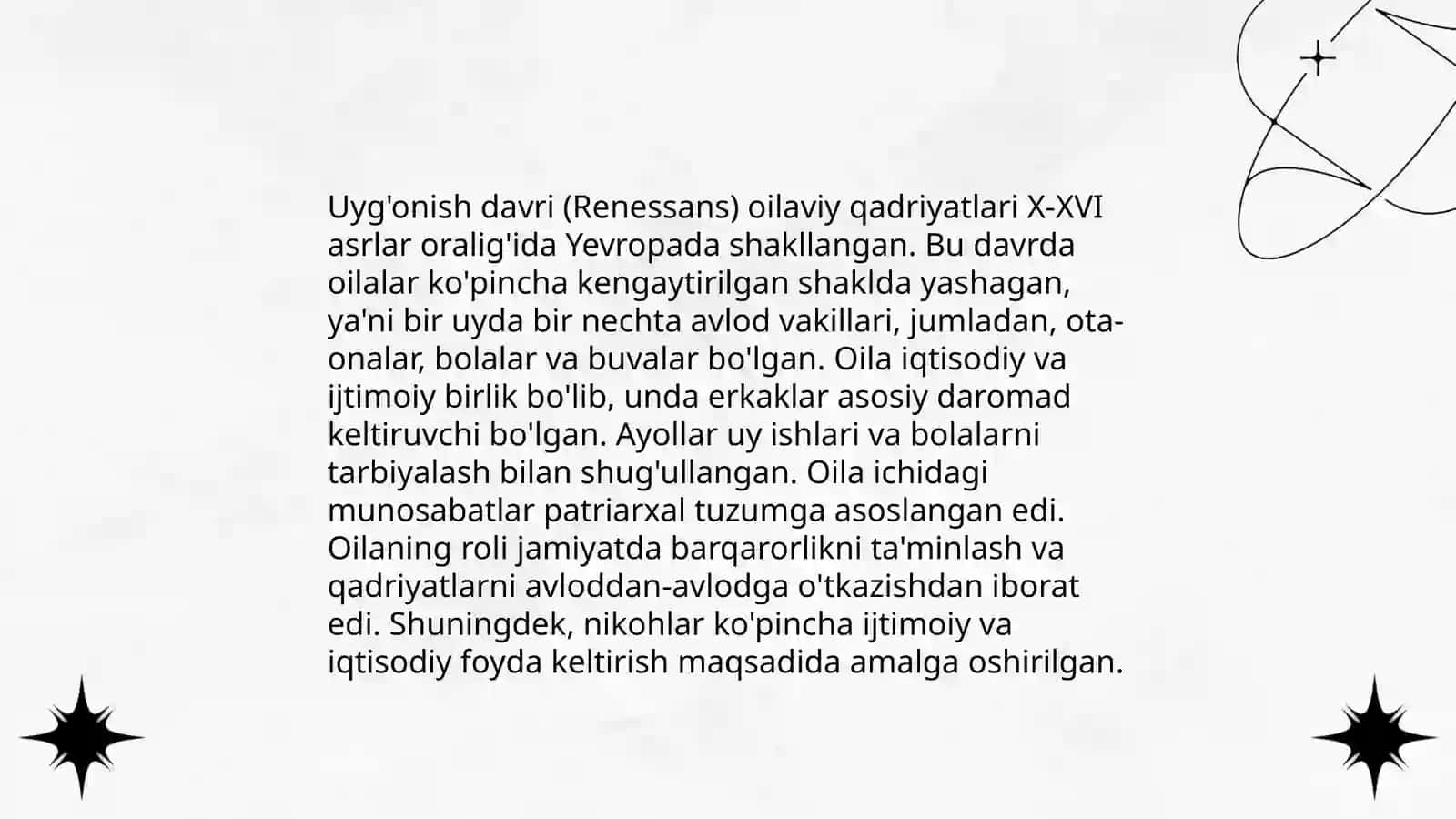 Yevropa Uyg'onish davri mutafakkirlari asarlarida oila tarbiyasi masalalarining yoritilishi 4