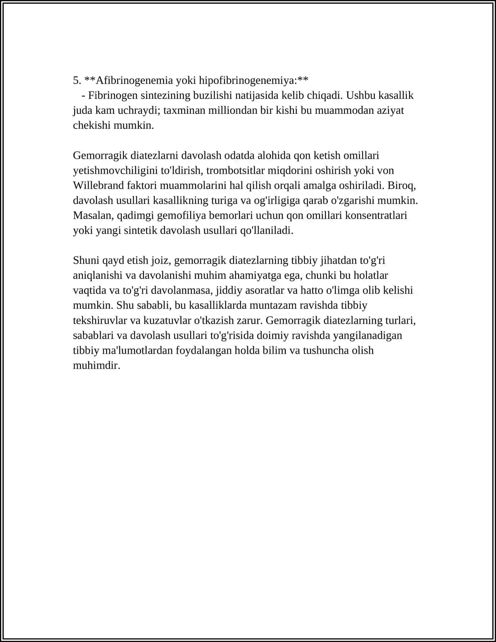 Gemoragik diatezlarning turlari 4