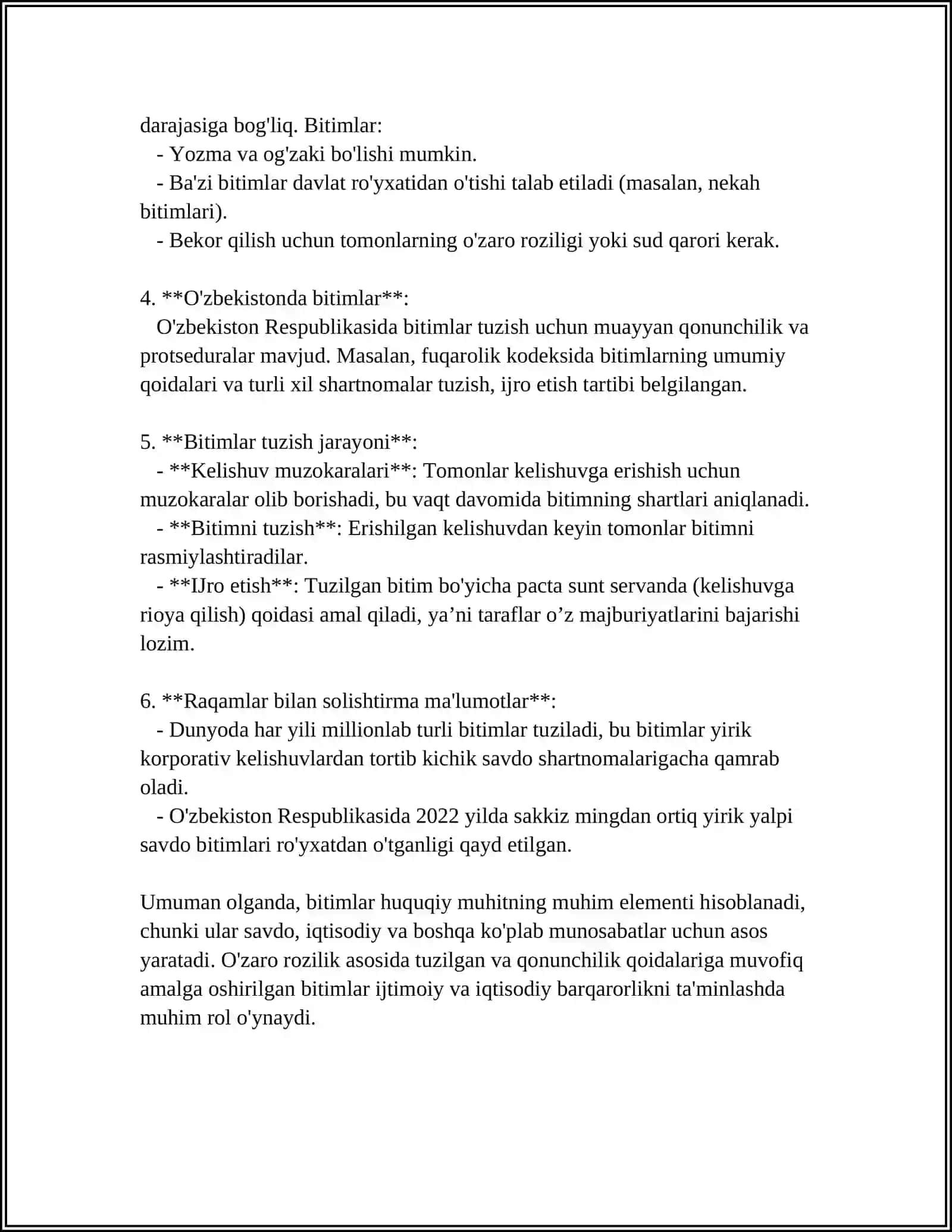 BITIMLAR TUSHUNCHASI VA TURLARI 4