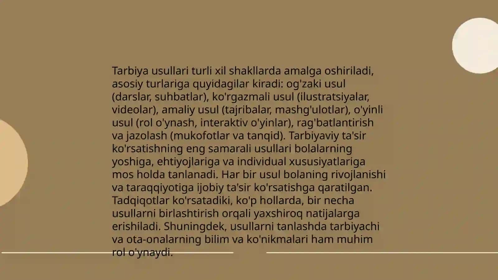 Tarbiya faning shakllari va metodlari 4