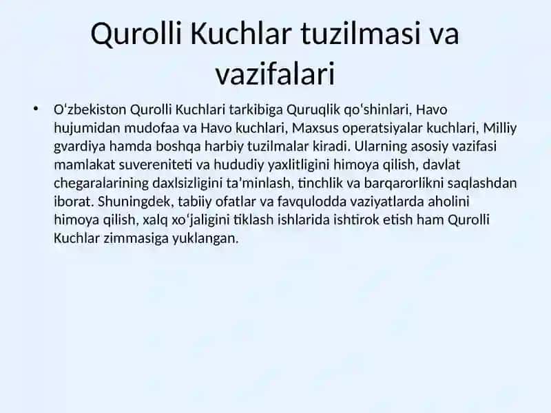 O‘zbekiston Respublikasining mustaqillikka erishishi 4