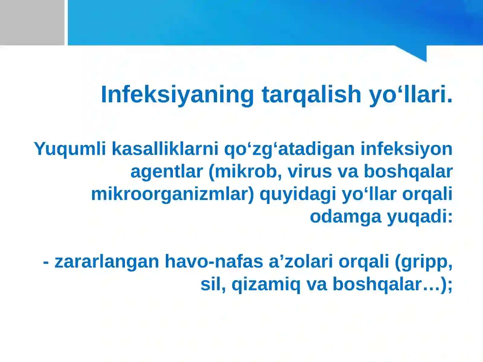 Ifa, immunoblot, pzr, radioimmun reaksiyalarning yuqumli kasalliklar tashxisida qo’llanilishi, qo’yish texnikasi 4