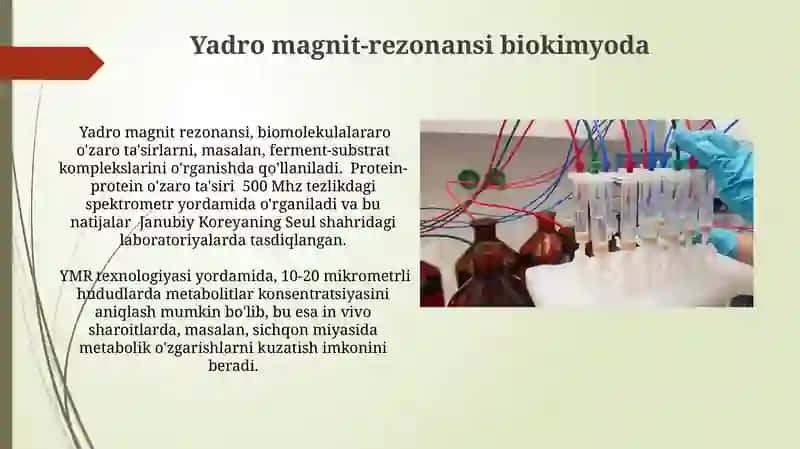 Bioximiyoning zamonaviy metodlari 4