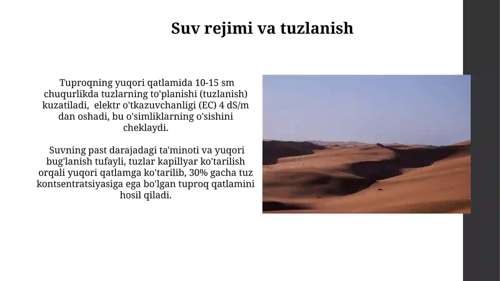 Chala cho‘l tuproqlari 4