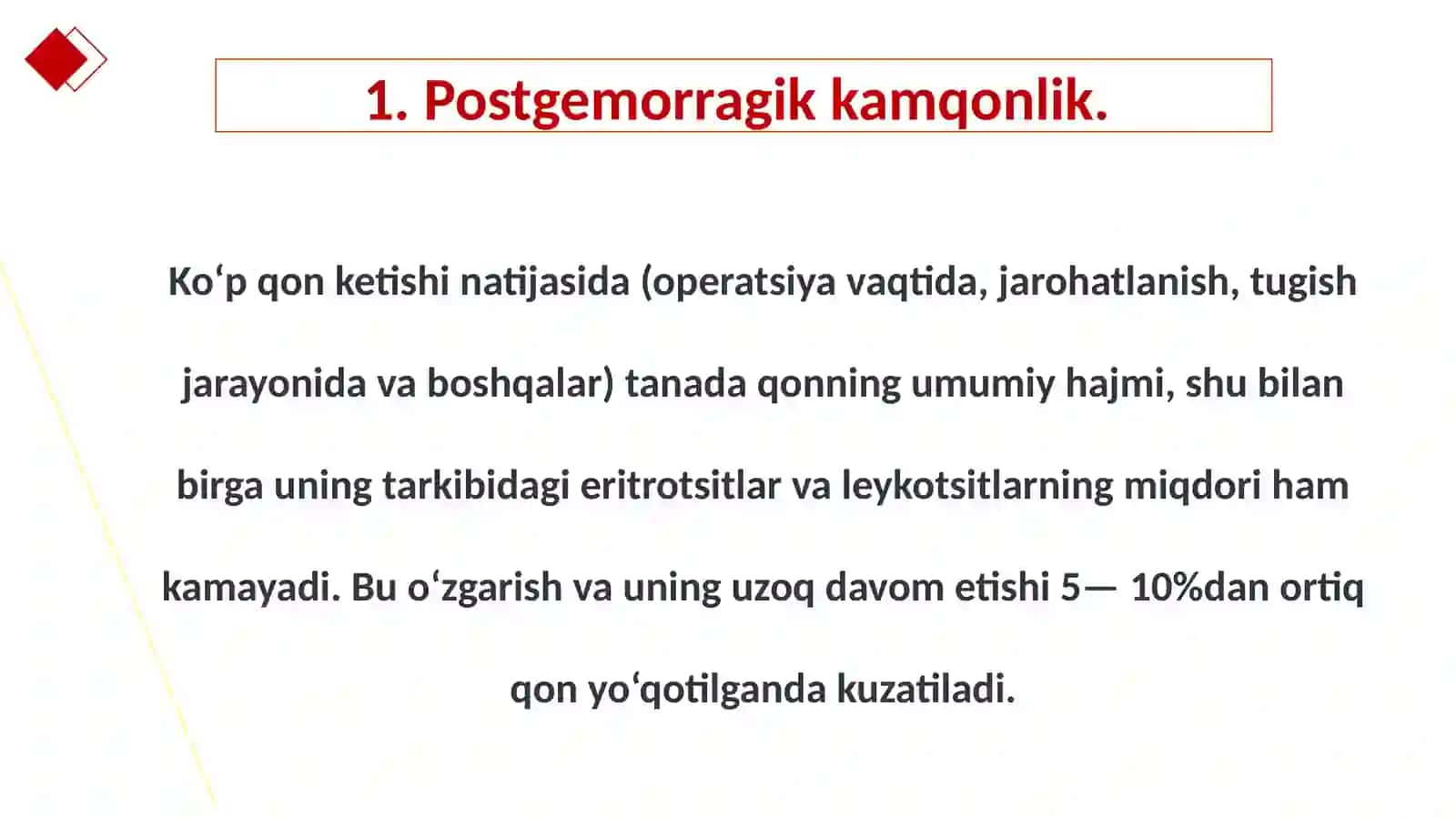 QONNING FIZIOLOGIK FAOLIYATIGA TA’SIR KO‘RSATADIGAN DORI VOSITALARI 4