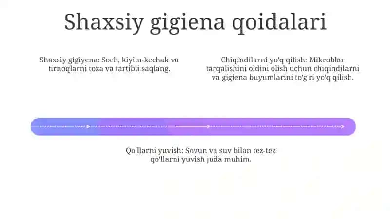 Umumtalim maktablariga bo'lgan umumiy gigiyenik talablar 4