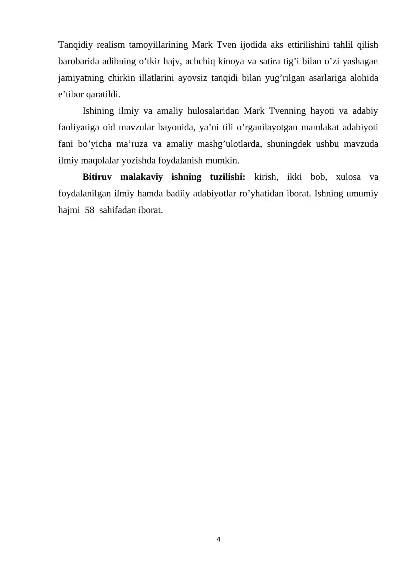 XX asr Amerika adabiyotida tanqidiy realizm tamoyillarining aks ettirilishi(Mark Tven ijodi misolida) 4