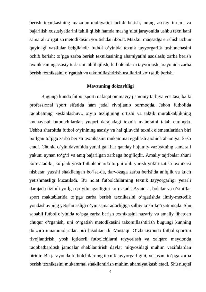 Futbol o‘yinida to‘pga zarba berish texnikasi 4