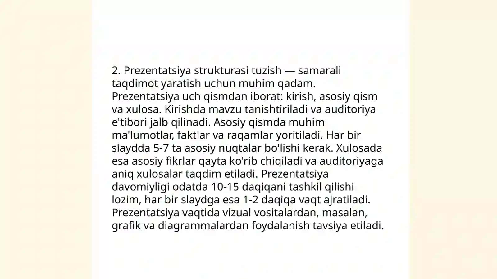 MS Power Pointda oʻrgatuvchi -intrektiv taqdimotlar oʻrnstish 4