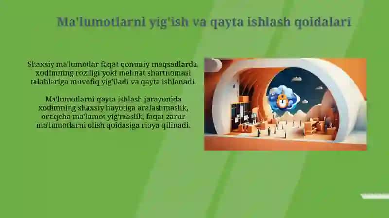 Xodimning shaxsga doir ma’lumotlarini himoya qilish 4