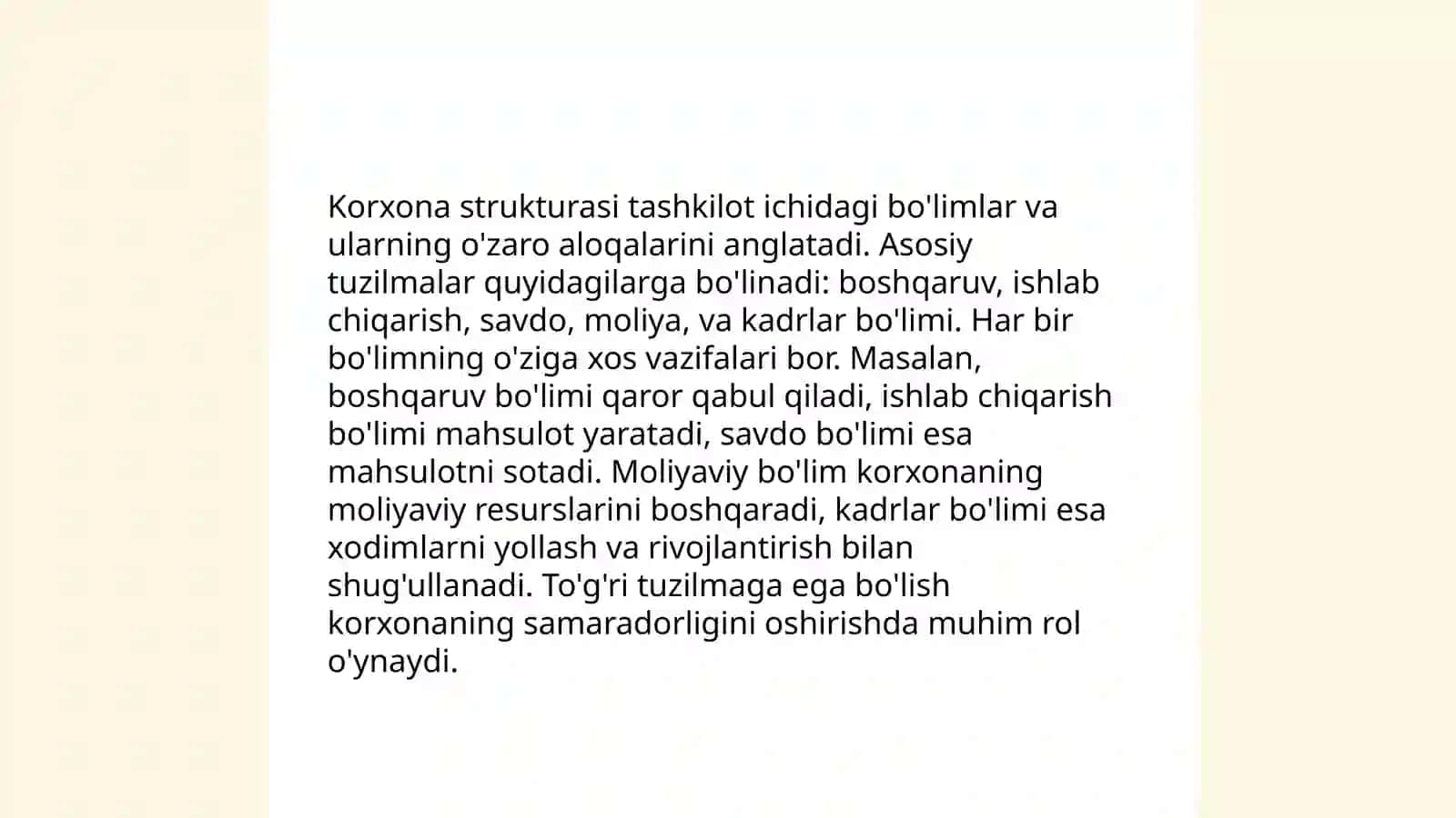 Biznes boshqaruvning asosiy maqsadlari 4