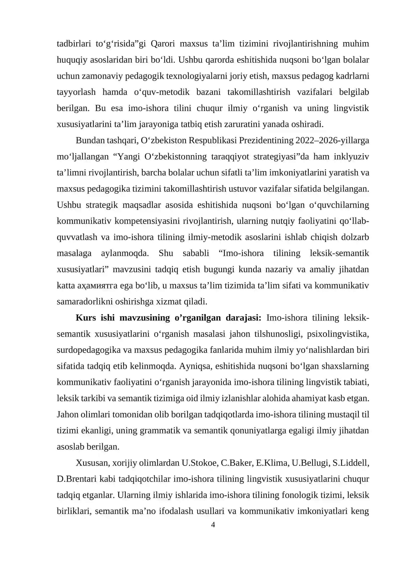 O'zbek IMO-ishora tilining leksik-semantik xususiyatlari 4