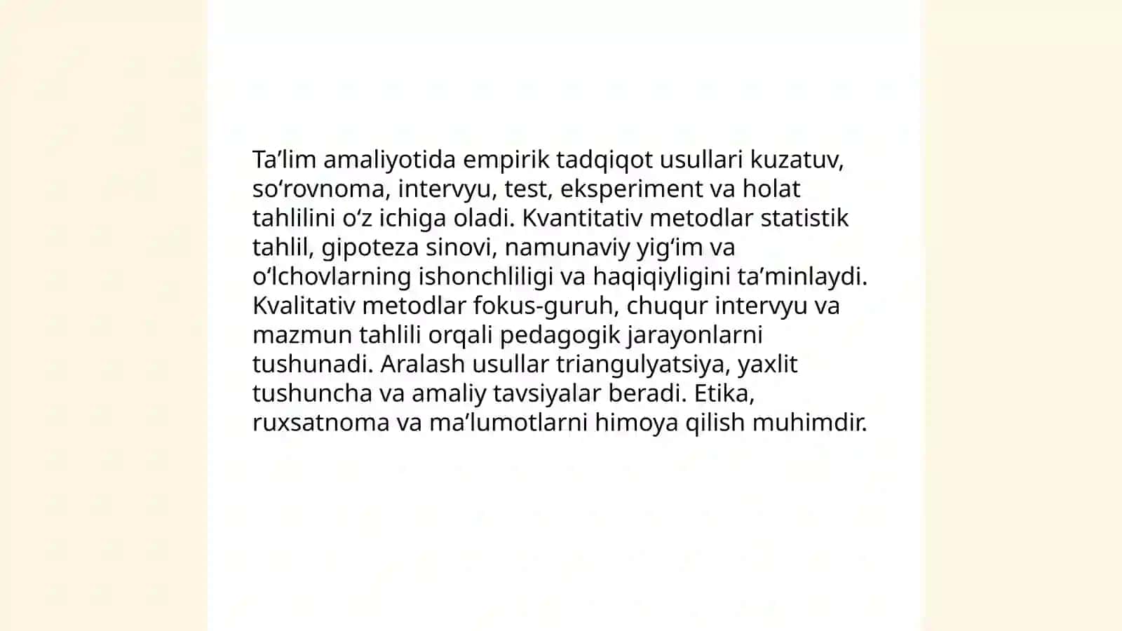 Tadqiqiy pedagogika va taʼlim amaliyoti 4