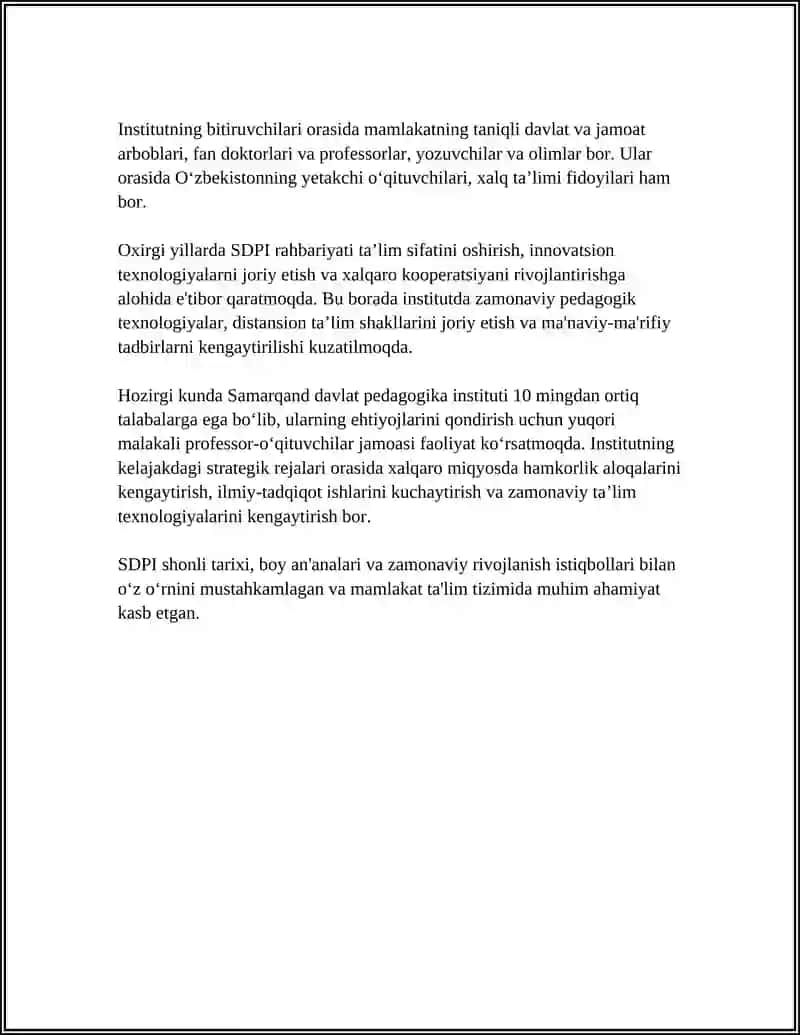 SAMARQAND DAVLAT PEDAGOGIKA INSTITUTI 4