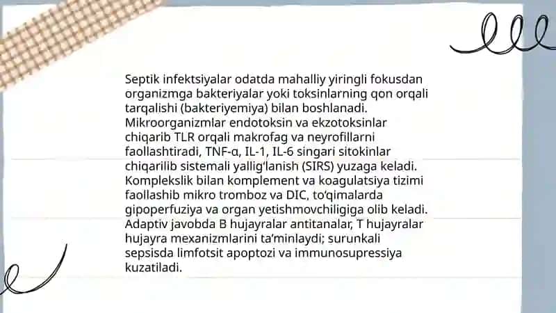 Yiringli septik infeksiyalar va ularning profilaktikasi 4