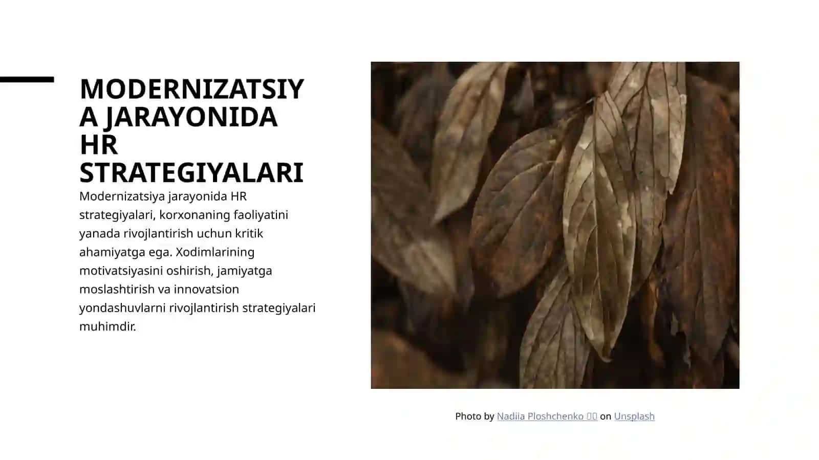 Modernizatsiyalash sharoitida inson resurslarini boshqarishning ahamiyati 4