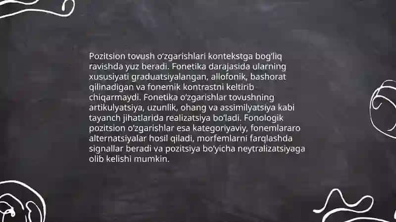 Kompozitsion va pozitsion tovush ōzgarishi 4