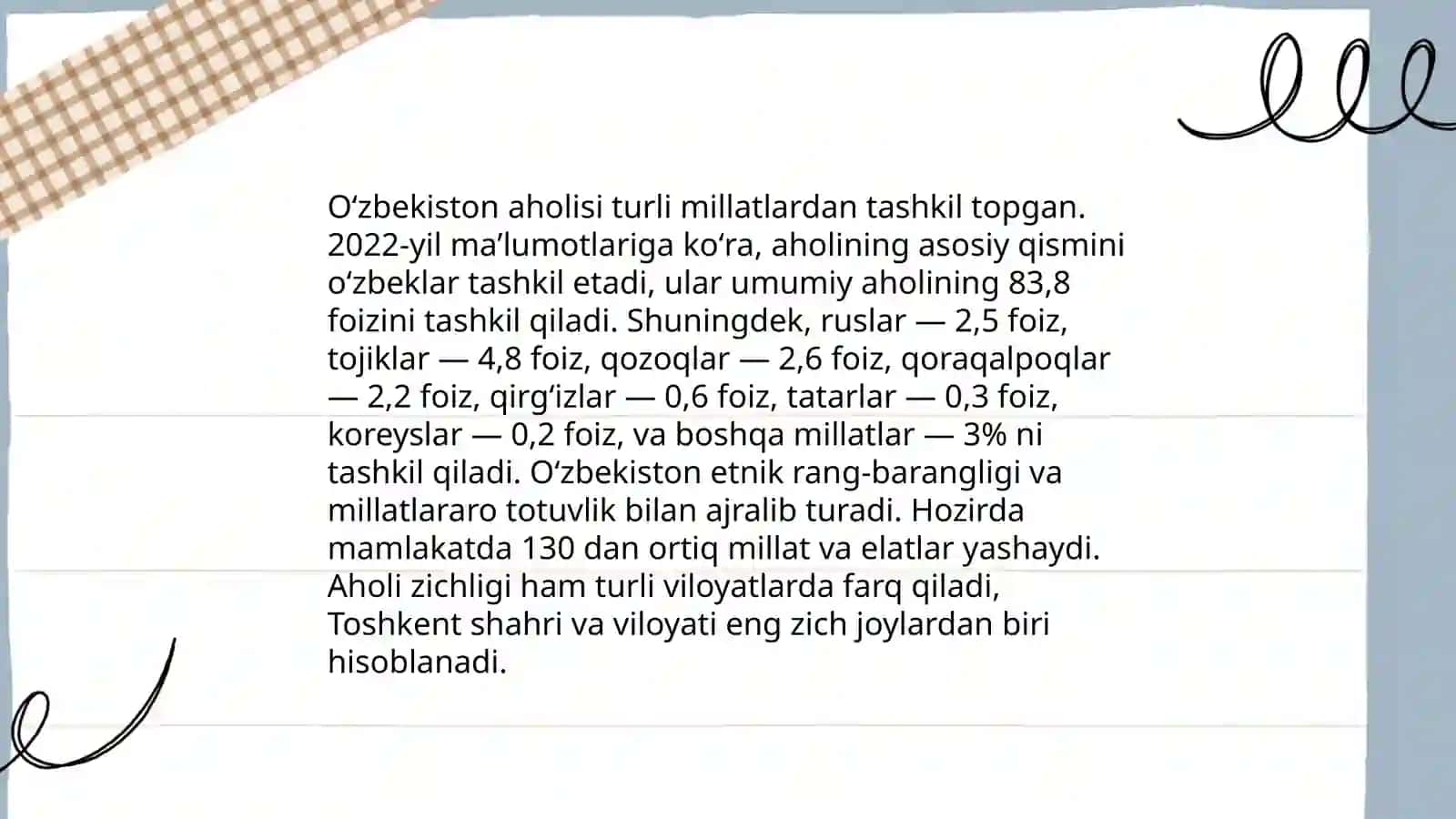 Aholining milliy tarkibi 4