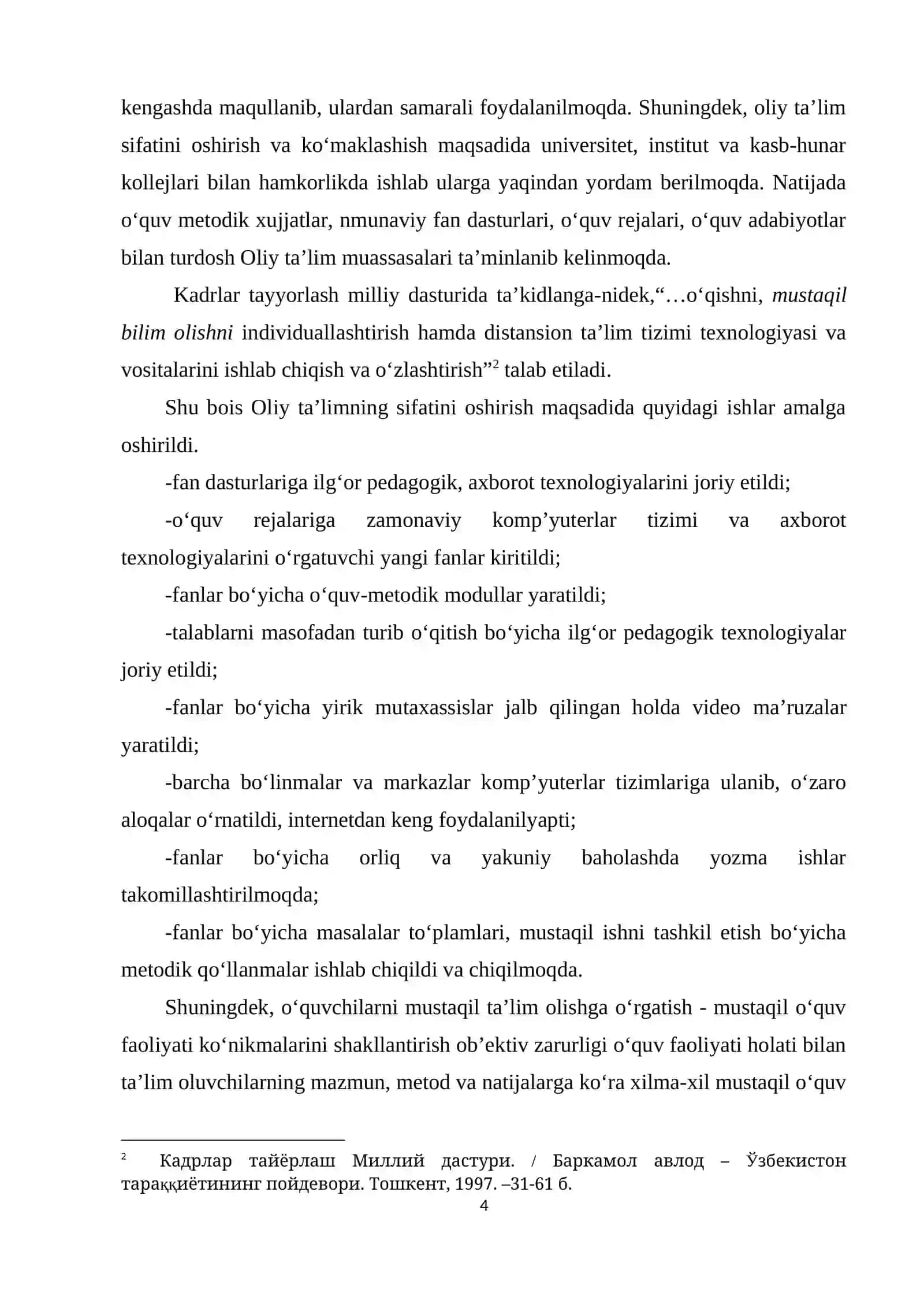 Texnik detallar yozma tavsifi bo’yicha ortoganal va aksonometrik proyeksiyalar bajarish 4