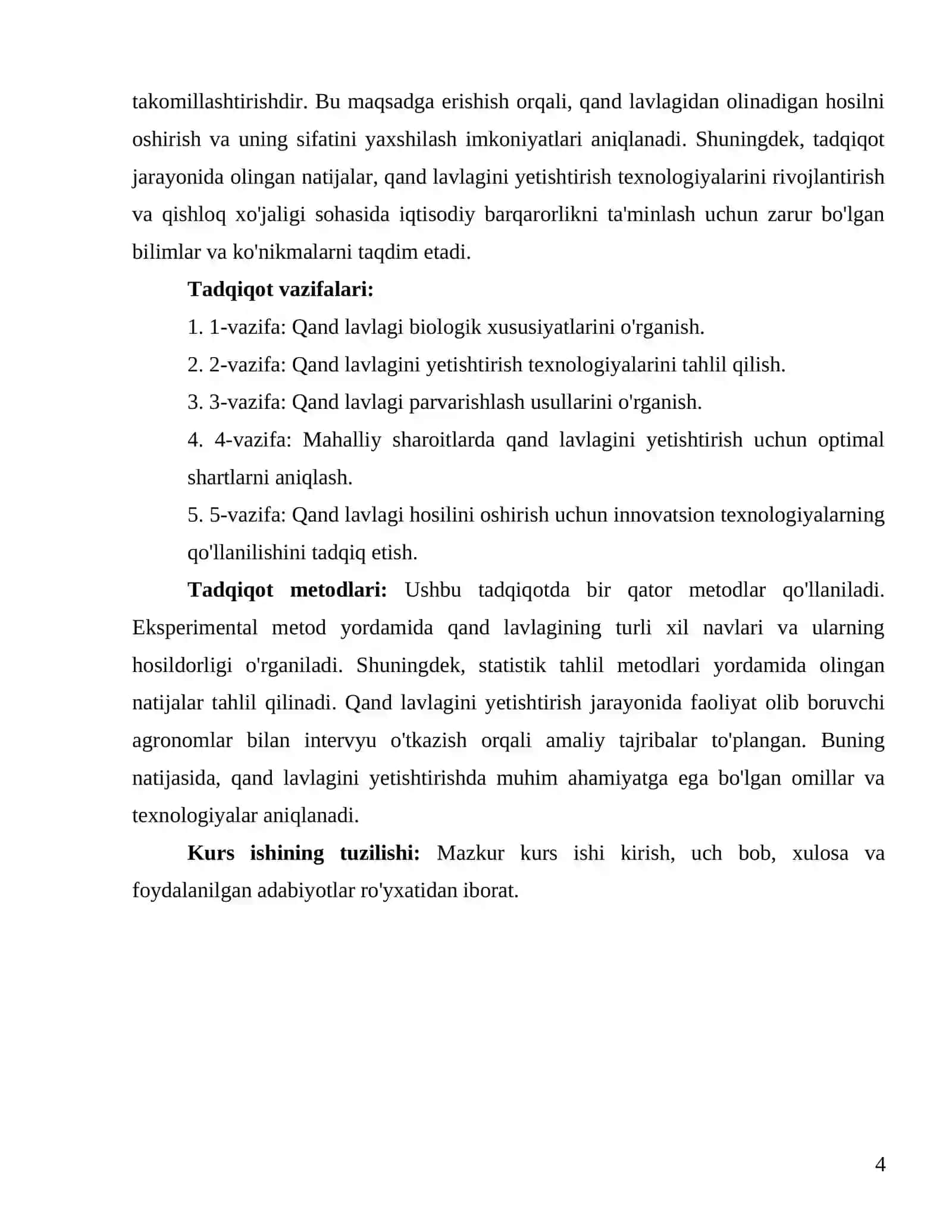 Qand lavlagi biologiyasi va yetishtirish texnologiyasi 4