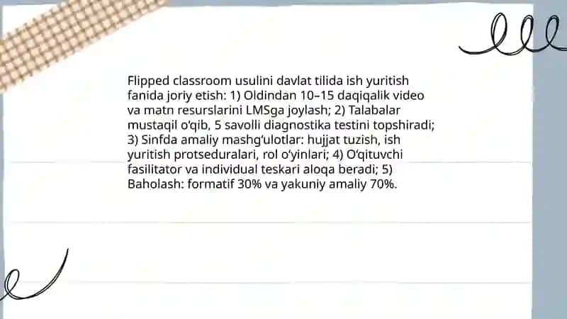 Aralash ta'lim texnikalari 4