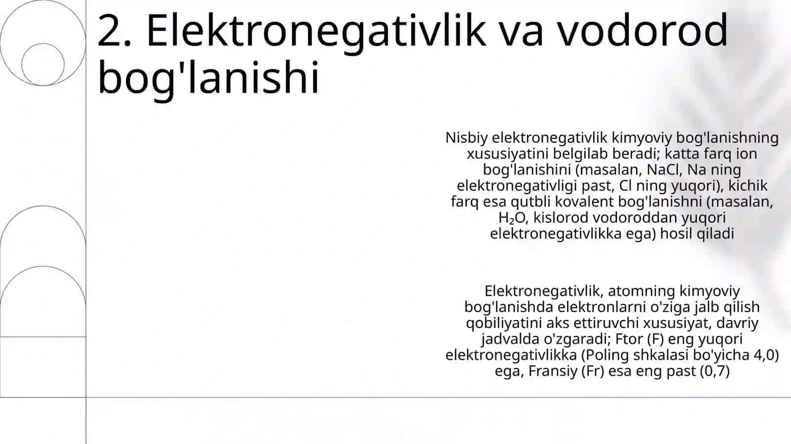 Nisbiy elektromanfiylik 4