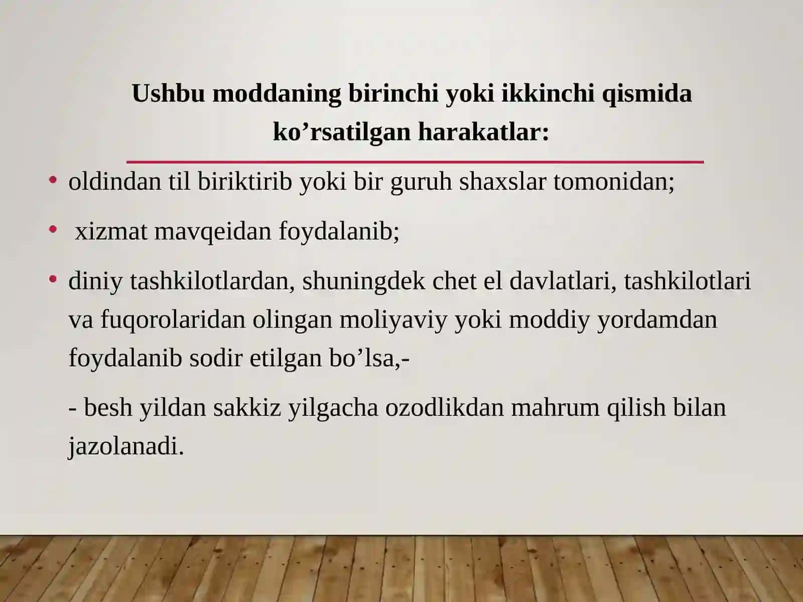 DINIY EKSTREMIZM VA XALQARO TERRORIZMGA QARSHI GLOBAL KURASHDAGI O’RNI 4