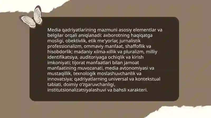 Media qadriyatlar 4