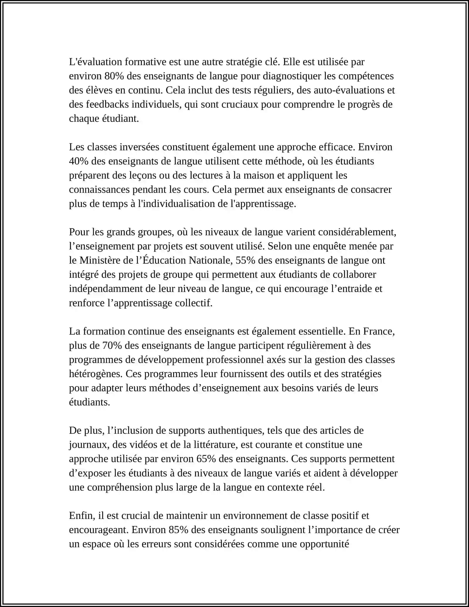 REFERAT: PROBLÈMES D’ENSEIGNEMENT FLE AVEC LES ADULTES 4