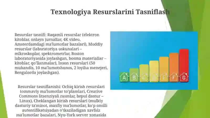 Manbalarni turkumlash 4