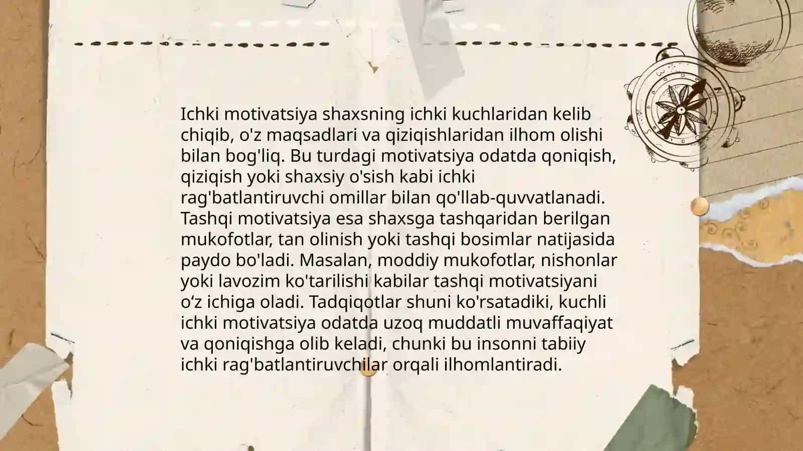 Motiva va motivatsiyaning sakkizta asosiy muommolari 4
