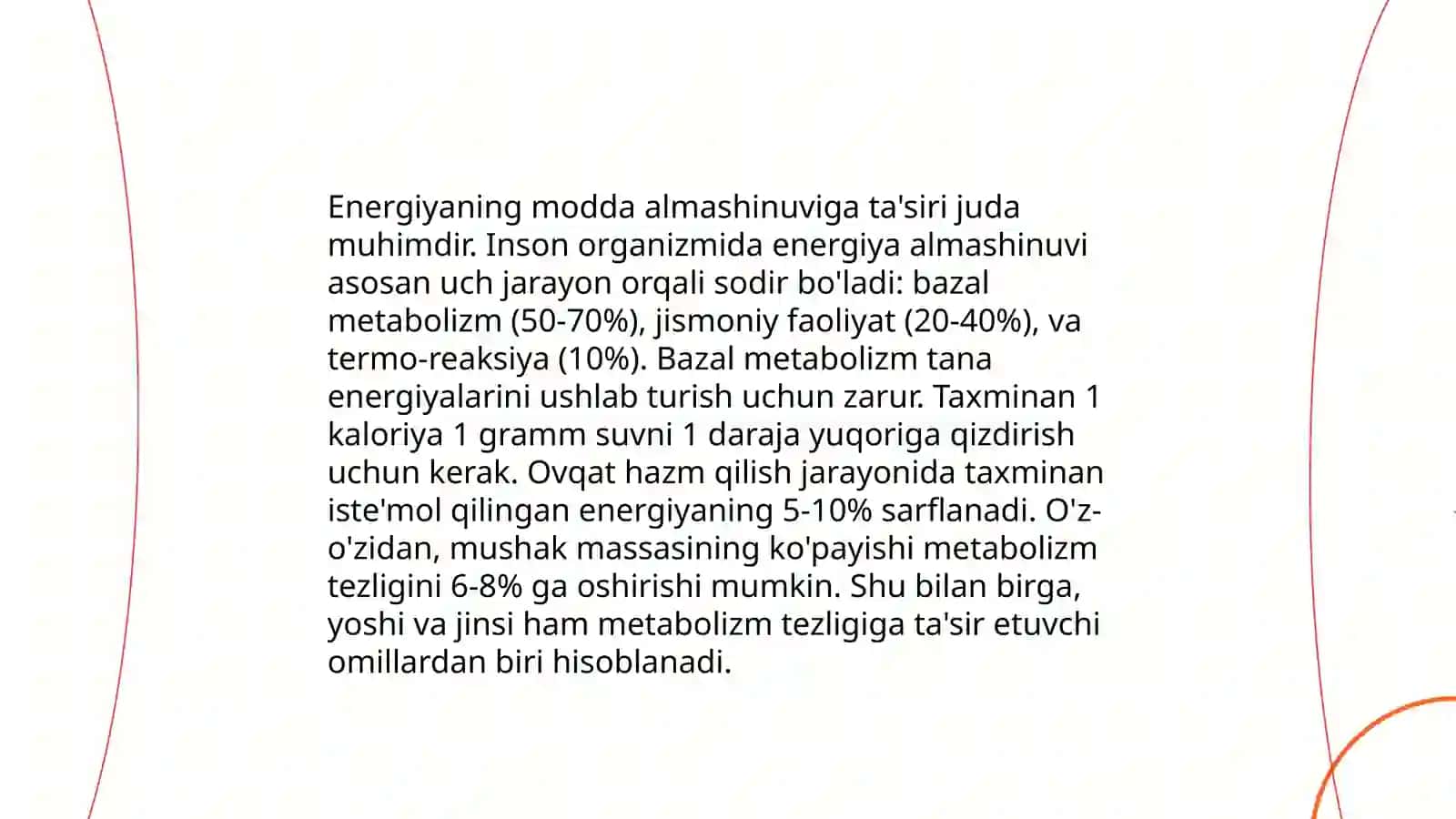 Moddalar almashinuvining asosiy mexanizmlari 4