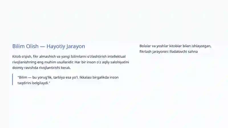 Aqliy Tarbiya va Intellektual Rivojlanish: Inson Potensialining Kaliti 4